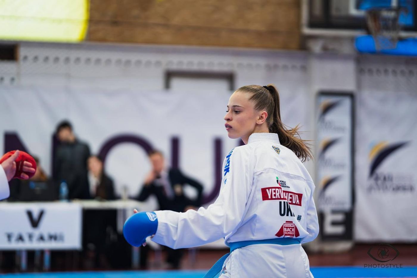Кіай після виграного бала на Kyiv Open