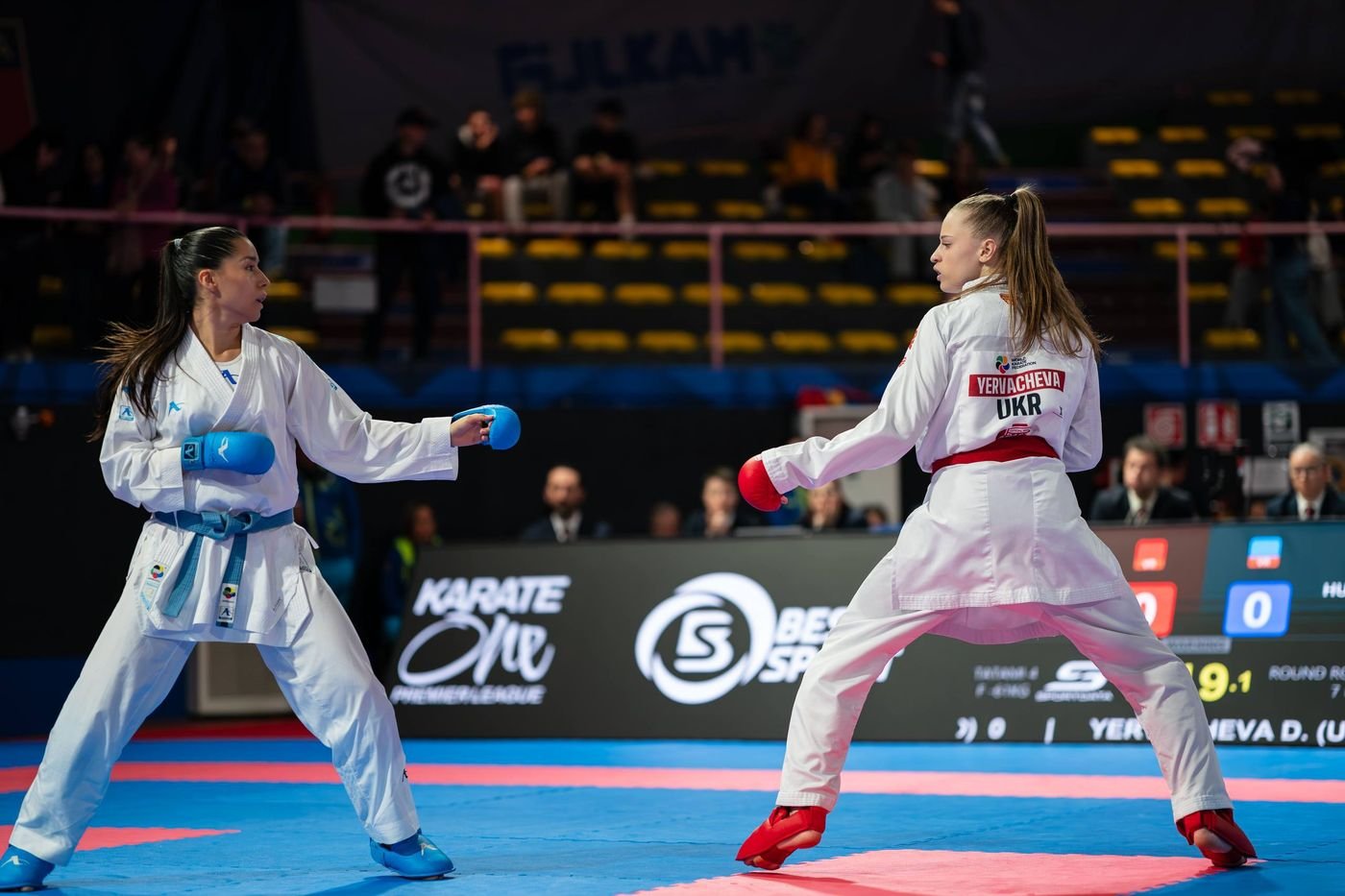 Поєдинок на етапі Karate 1 Premier League